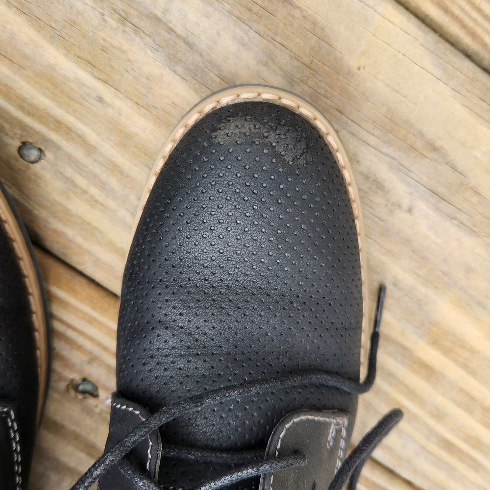 Boys Black Dress Lace-Up Shoes by Ashford Hayes. - Picture 6 of 8